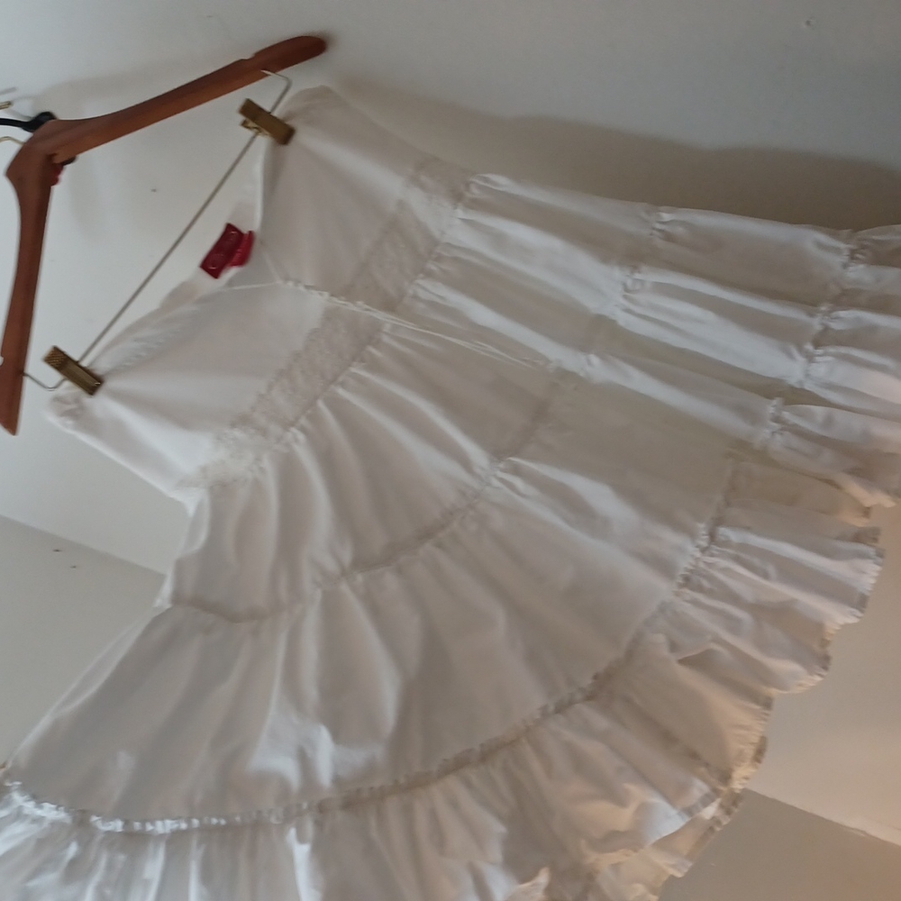 SKIRT Full BEBOP  White Square Dance SKIRT size 5